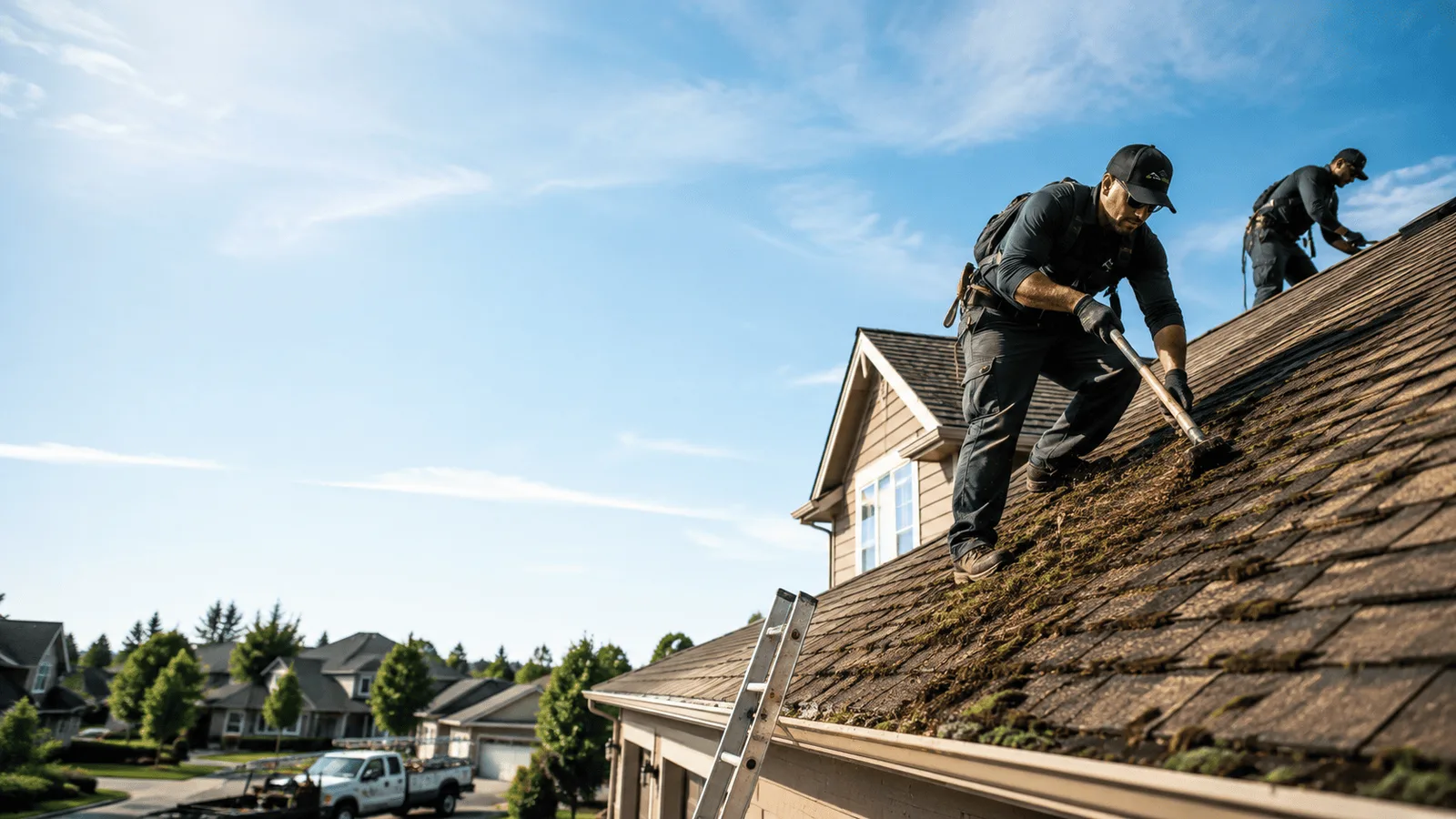 Roof Moss Removal in Paxton, MA near me